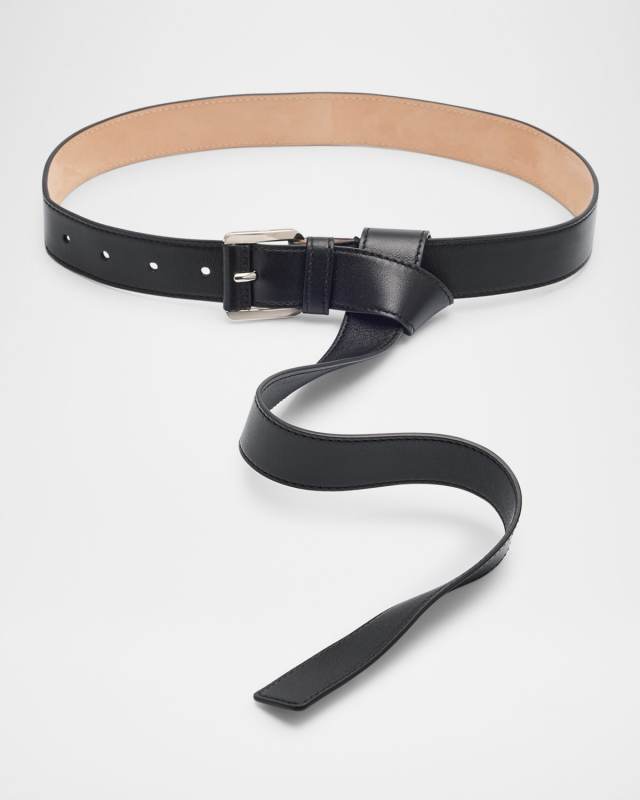 Jodi Shiny Nappa Wrap Belt